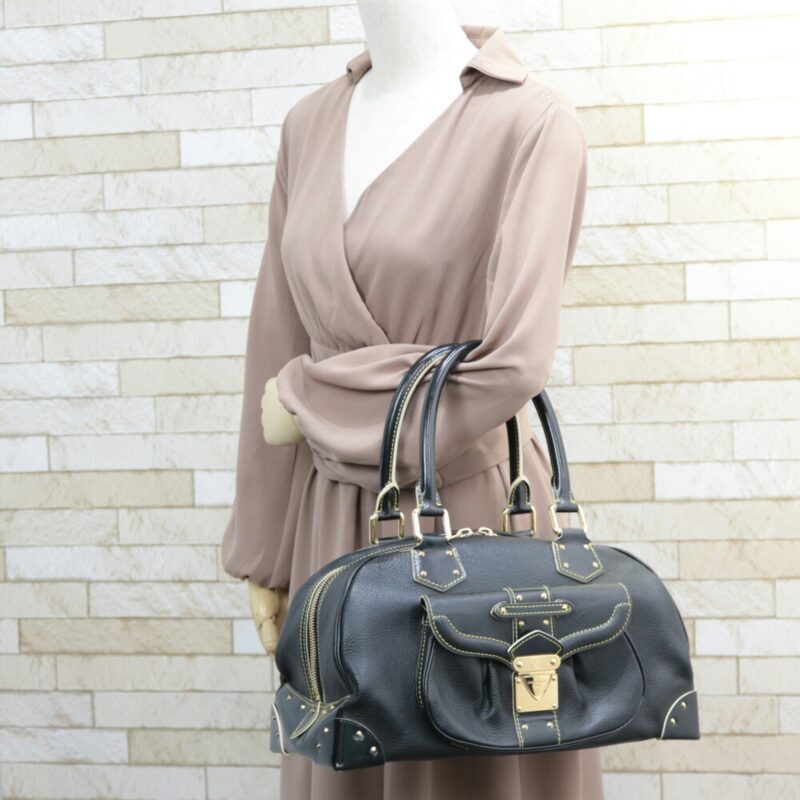 Louis Vuitton Handbag Suhari Superb M91892 Black Ladies AWE - Image 2