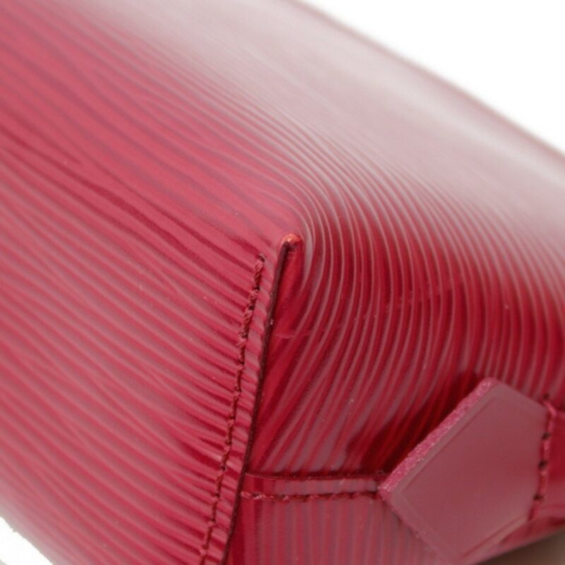 LOUIS VUITTON Epi Pochette Tick Leather Fuchsia Engine Makeup Pouch Louis Vuitton Women's Men's AWE - Image 4