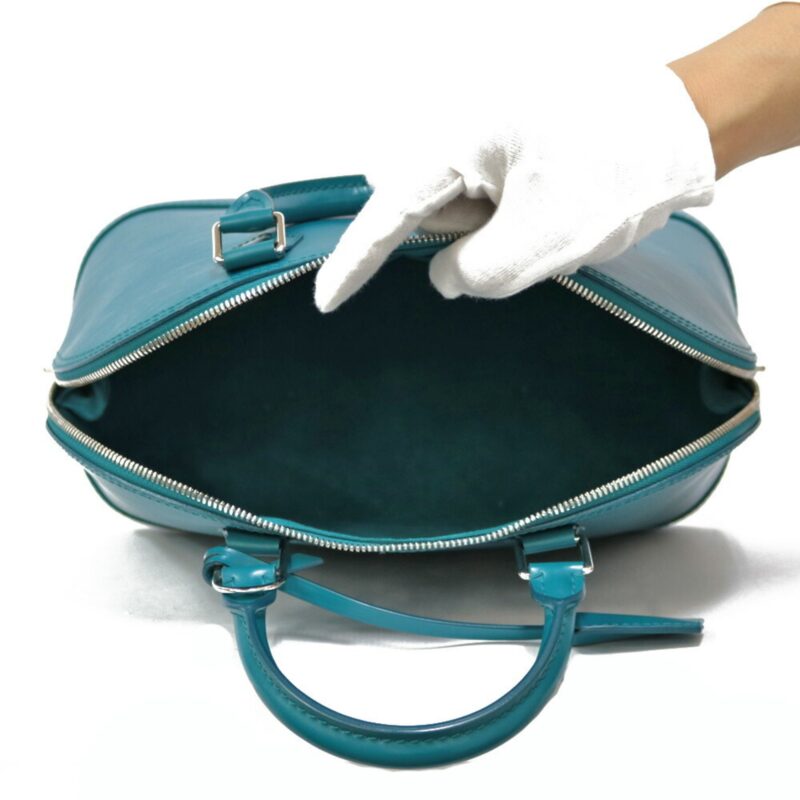 Louis Vuitton Handbag Epi Arma M40624 Blue Cyan Green Ladies Leather AWE - Image 7