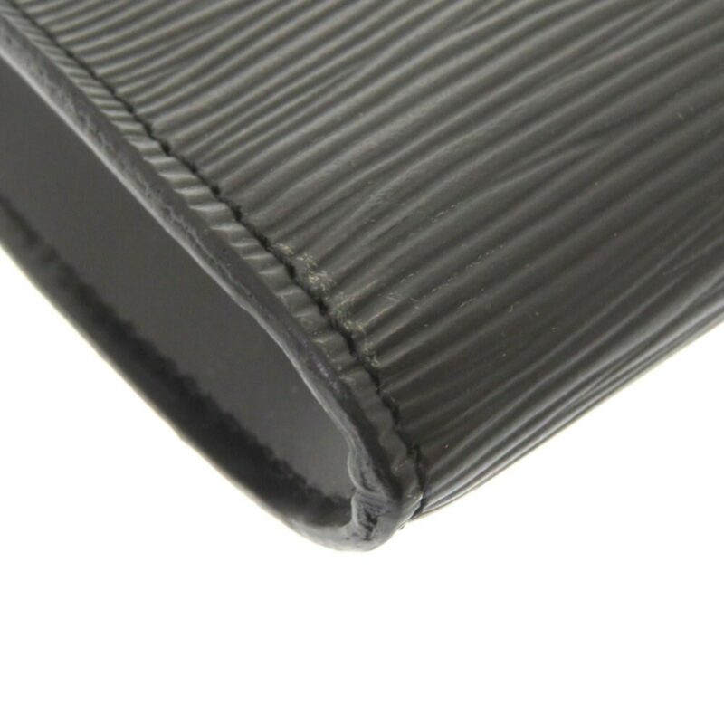 Louis Vuitton Epi Pochette Accessoir Noir M52942 Handbag Bag Black AWE - Image 7