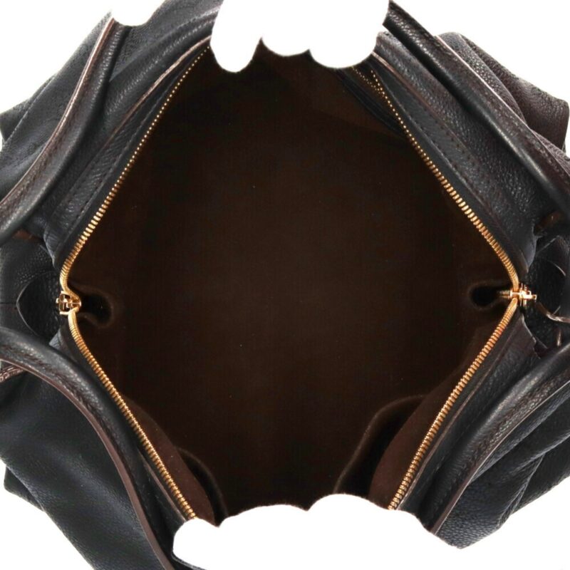 Louis Vuitton Galatea PM Mahina Shoulder Bag Noir Ladies AWE - Image 7