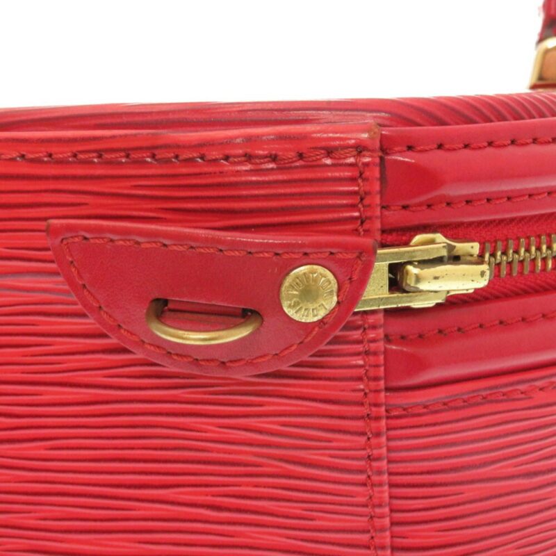 Louis Vuitton Epi Cannes Castilean Red M48037 Handbag Bag AWE - Image 8