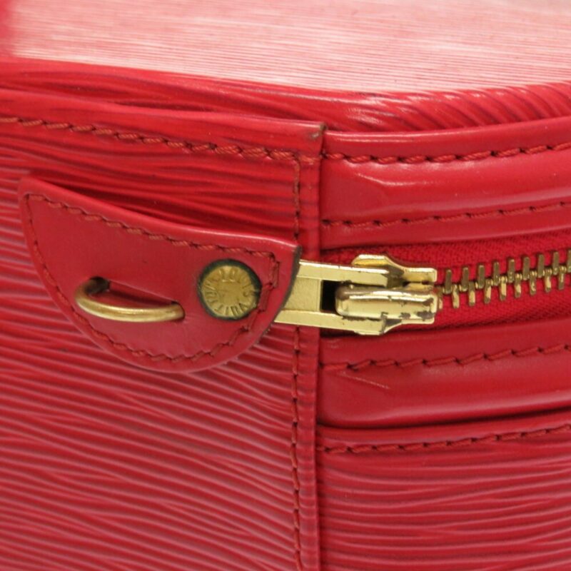 Louis Vuitton Epi Cannes Castilean Red M48037 Handbag Bag AWE - Image 6