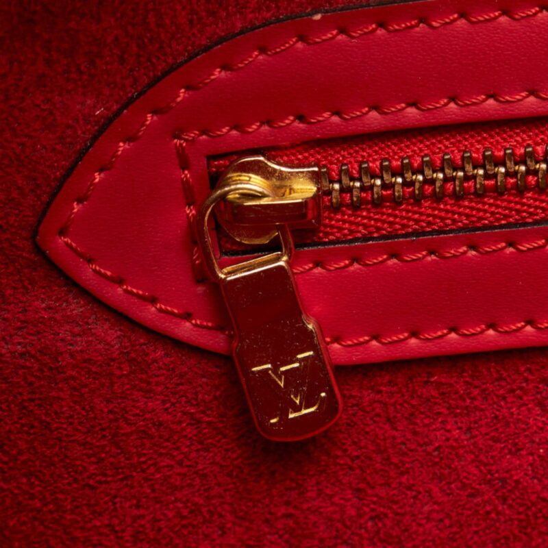 Louis Vuitton Epi Lussac Shoulder Bag M52287 Castilian Red Leather Ladies LOUIS VUITTON AWE - Image 6