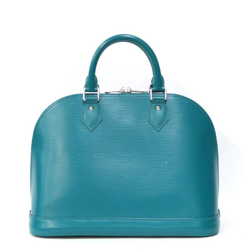 Louis Vuitton Handbag Epi Arma M40624 Blue Cyan Green Ladies Leather AWE - Image 3