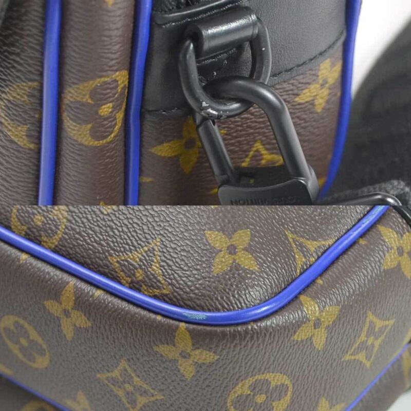 Louis Vuitton Handbag Shoulder Bag 2Way Monogram Macassar S Rock Messenger Brown Canvas Men's M45863 AWE - Image 3