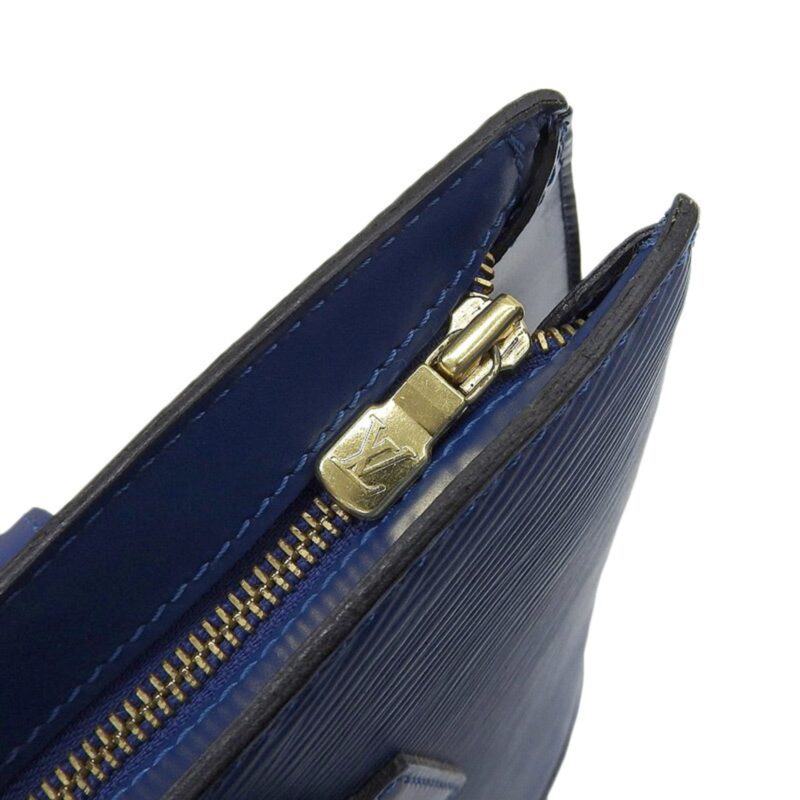 Louis Vuitton Epi Shoulder Bag Toledo Blue AWE - Image 5