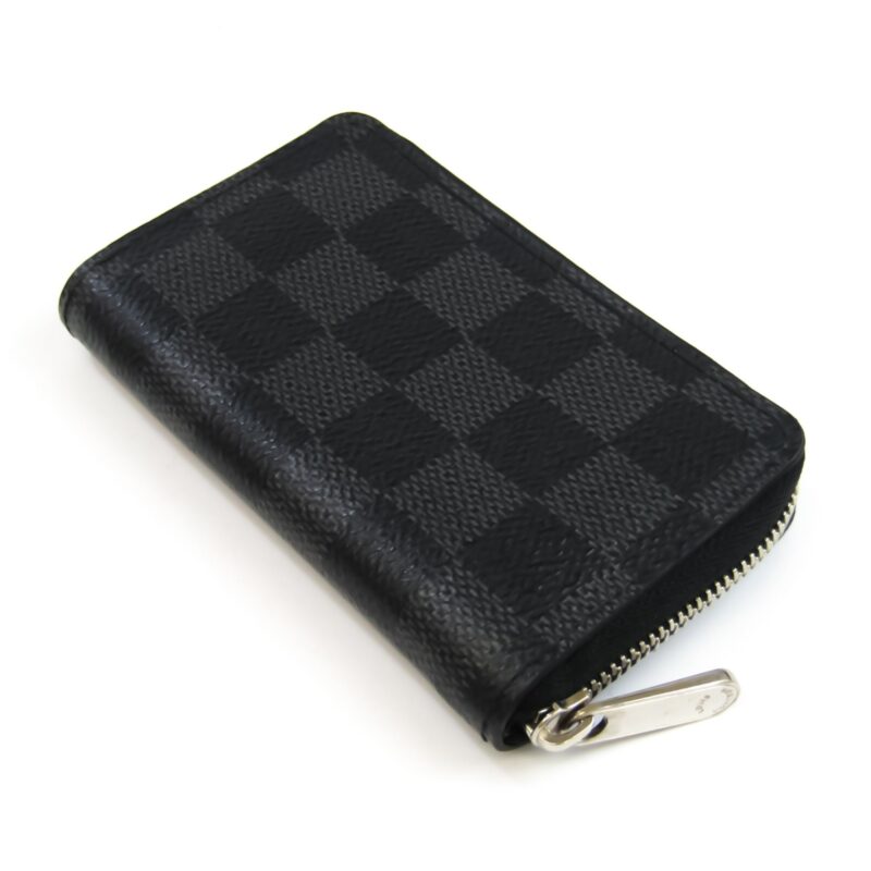 Louis Vuitton Damier Graphite Zippy Coin Purse N63076 Men's Damier Graphite Coin Purse/coin Case Damier Graphite AWE - Image 2