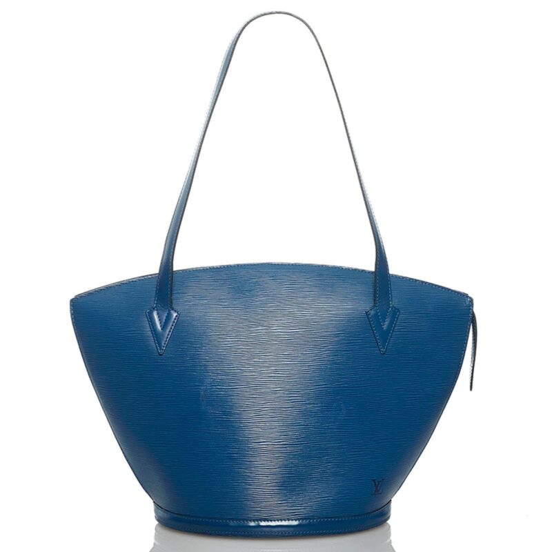 Louis Vuitton Epi Saint-Jacques Handbag Tote Bag M52265 Toledo Blue Leather Women's LOUIS VUITTON AWE