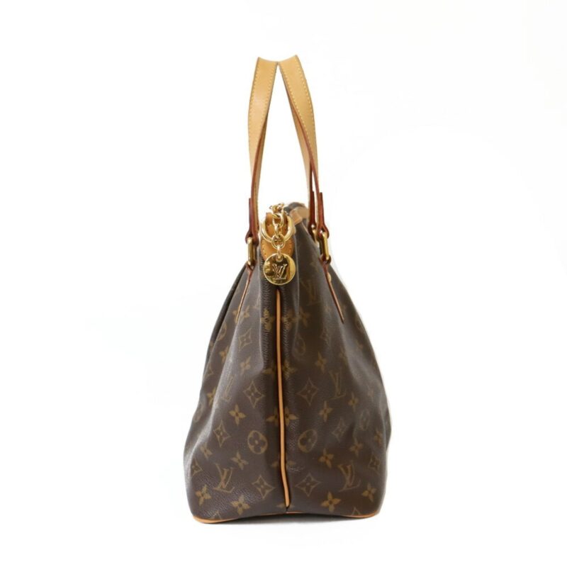 Louis Vuitton Handbag Monogram 2way Palermo PM M40145 Brown Women's Canvas AWE - Image 5
