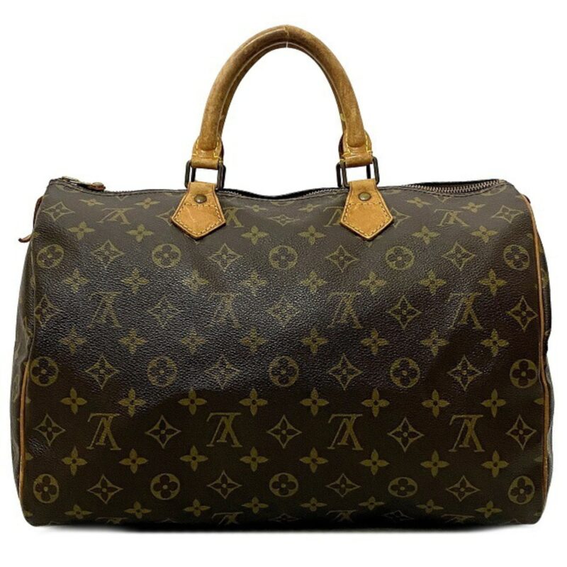 Louis Vuitton Handbag Speedy 35 Brown Monogram M41526 Boston VL882 LOUIS VUITTON Women's Men's Small Nume AWE - Image 3