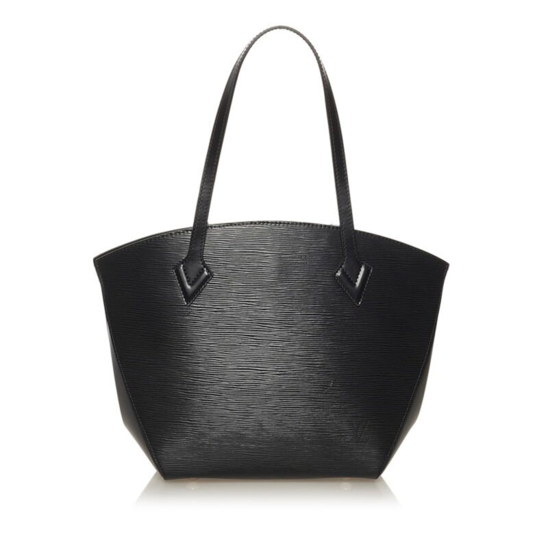 Louis Vuitton Epi Saint-Jacques Tote Bag M50042 Noir Black Leather Ladies LOUIS VUITTON AWE