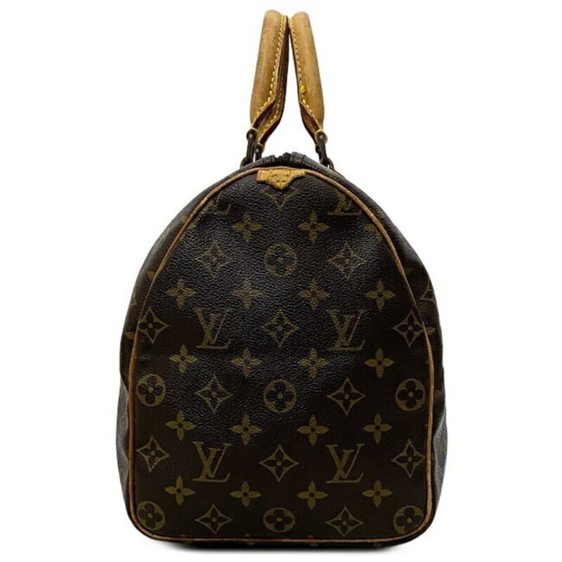 Louis Vuitton Handbag Speedy 35 Brown Monogram M41526 Boston VL882 LOUIS VUITTON Women's Men's Small Nume AWE - Image 2