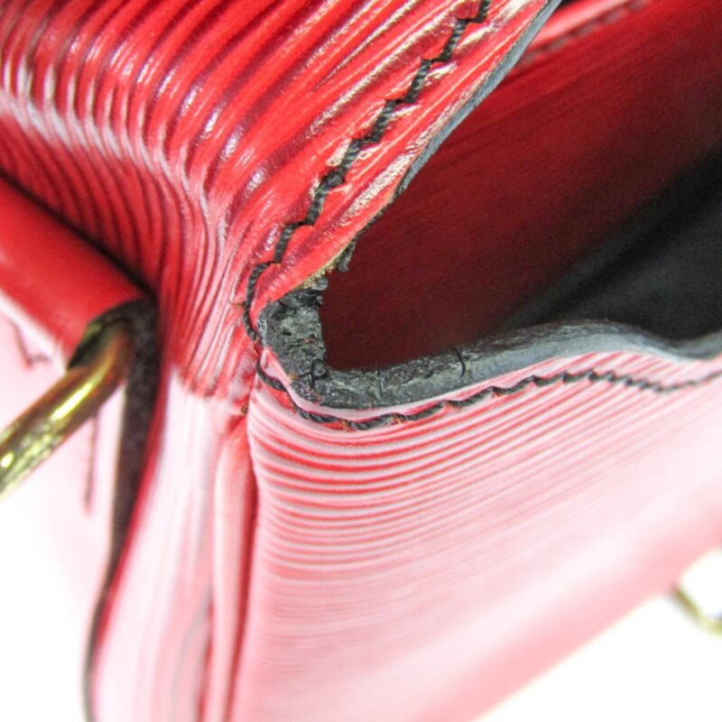 Louis Vuitton Epi Cartouchiere M52247 Women's Shoulder Bag Castilian Red AWE - Image 10