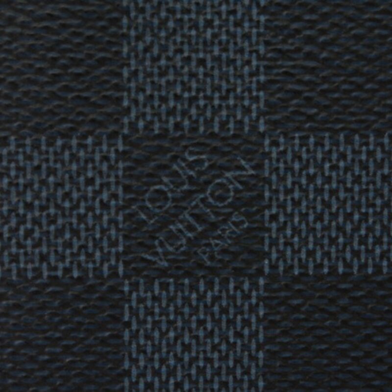 Louis Vuitton Damier Cobalt M2203-28-Louis Vuitton Men's Damier Canvas Coin Purse/coin Case Damier Cobalt AWE - Image 3