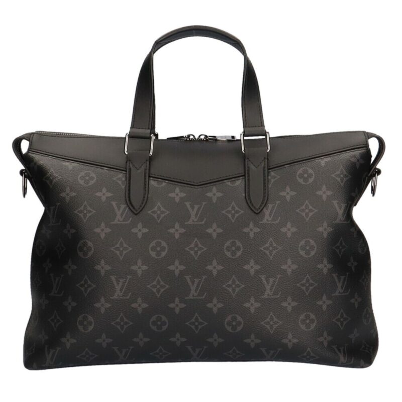Louis Vuitton Explorer Eclipse Shoulder Bag Monogram Canvas Black Unisex AWE - Image 3