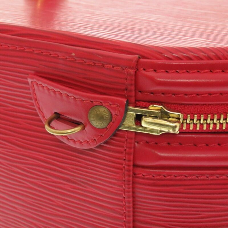 Louis Vuitton Epi Cannes Castilean Red M48037 Handbag Bag AWE - Image 3