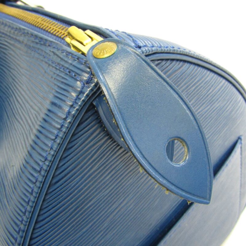 Louis Vuitton Epi Speedy 35 M42995 Unisex Handbag Toledo Blue AWE - Image 7
