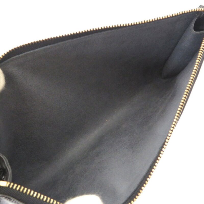 Louis Vuitton Epi Pochette Accessoir Noir M52942 Handbag Bag Black AWE - Image 3