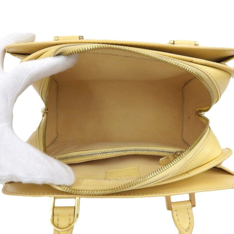 Louis Vuitton Epi Ponneuf Handbag Shoulder Bag Vanilla M5205A AWE - Image 3