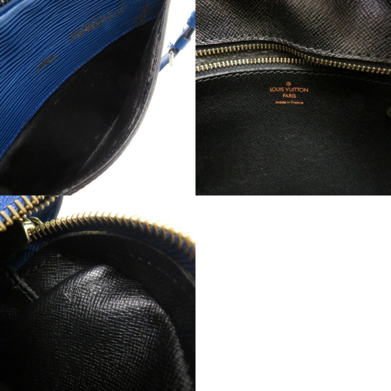 Louis Vuitton Epi Genefille Blue M52155 Shoulder Bag Louis Vuitton 0146 LOUIS VUITTON AWE - Image 10