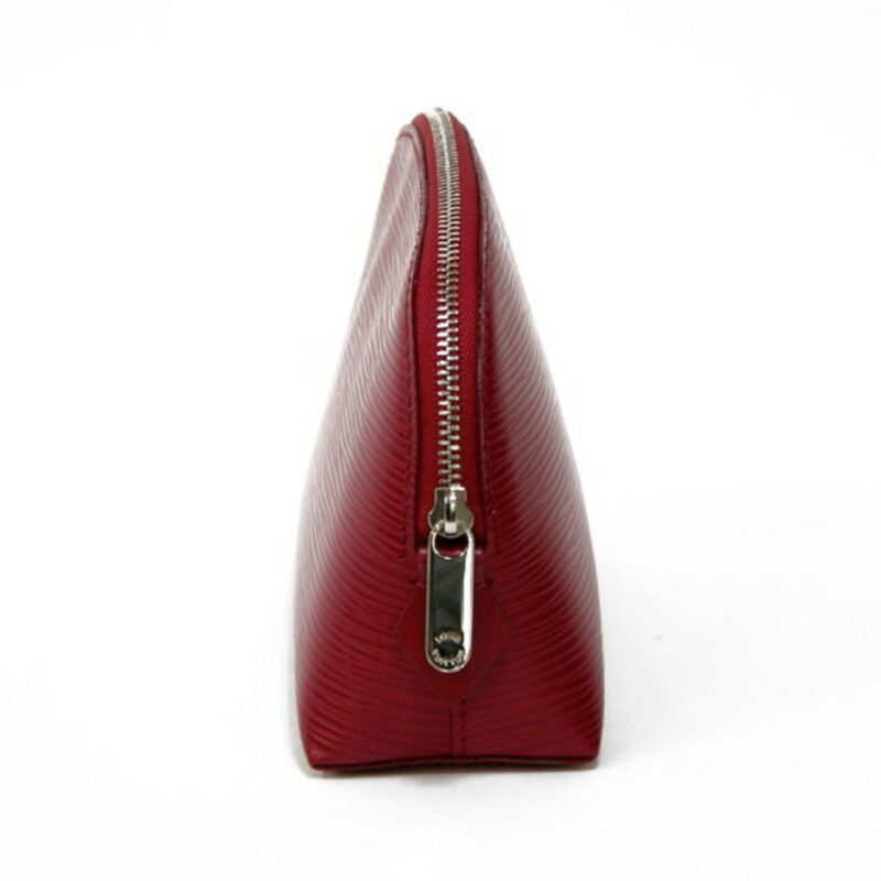 LOUIS VUITTON Epi Pochette Tick Leather Fuchsia Engine Makeup Pouch Louis Vuitton Women's Men's AWE - Image 2