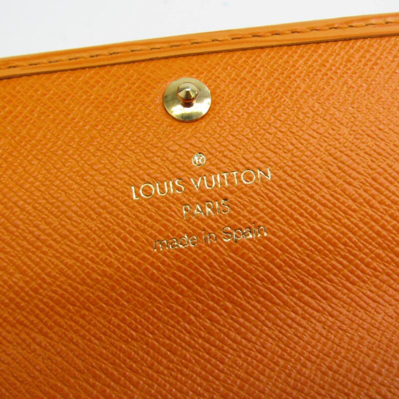 Louis Vuitton Epi Sarah Wallet M60323 Unisex Epi Leather Long Wallet (bi-fold) Pimont AWE - Image 8