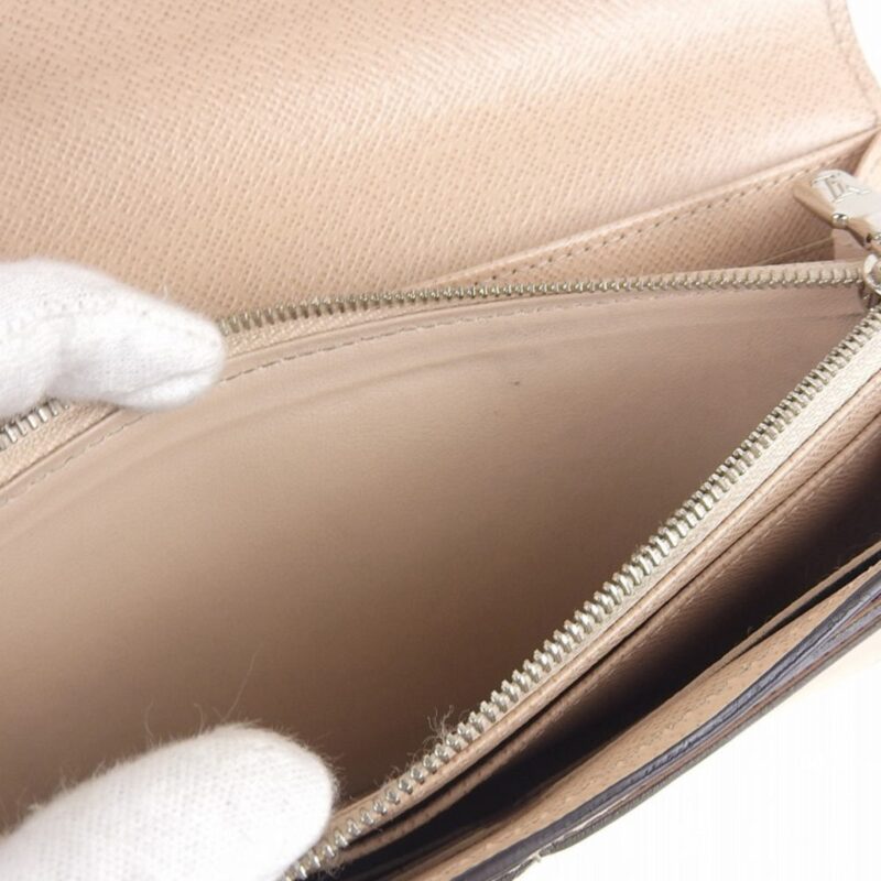 Louis Vuitton Epi Portefeuille Sarah Long Wallet Dune M60724 CA1127 AWE - Image 6