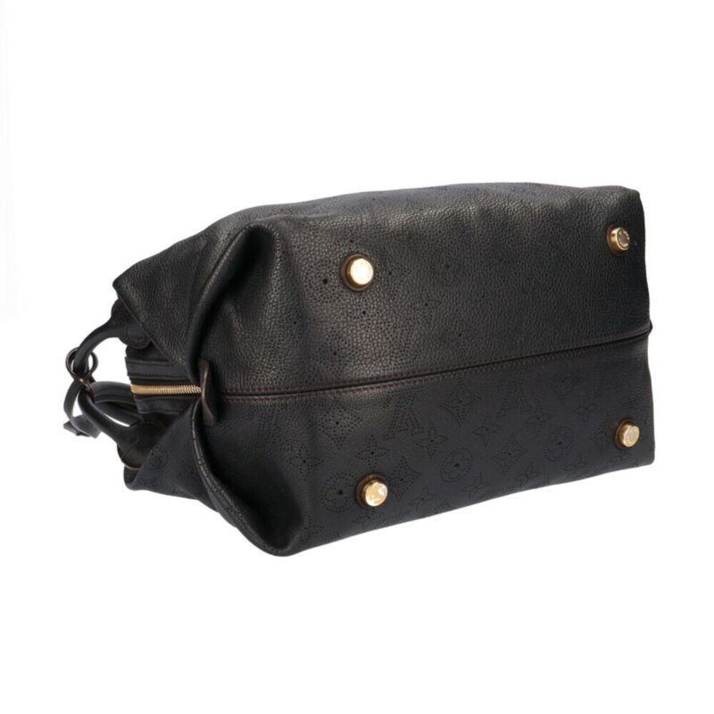 Louis Vuitton Galatea PM Mahina Shoulder Bag Noir Ladies AWE - Image 5