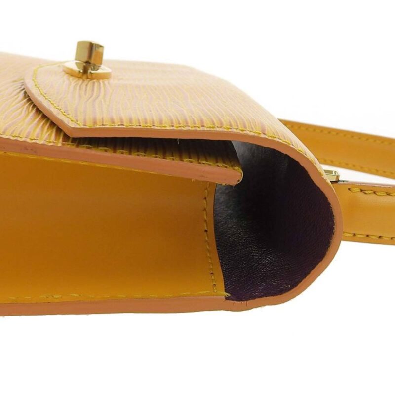 Louis Vuitton Epi Malesherbe Handbag Yellow M52379 AWE - Image 7