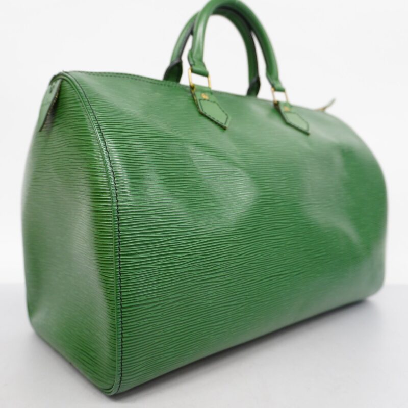 LOUIS VUITTONAuth  Epi Speedy35 M42994 Women's Handbag Borneo Green AWE