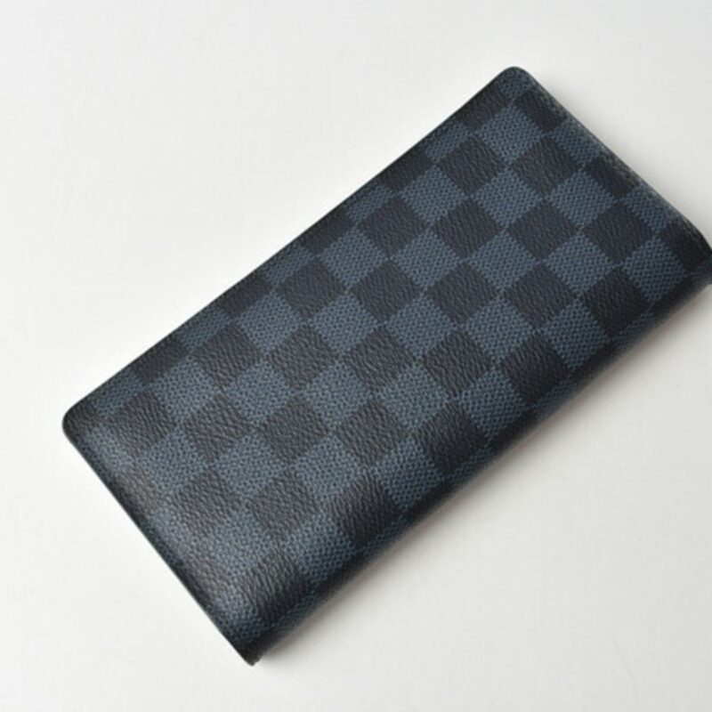 Louis Vuitton Damier Cobalt M2203-28-Louis Vuitton Men's Damier Canvas Coin Purse/coin Case Damier Cobalt AWE - Image 2