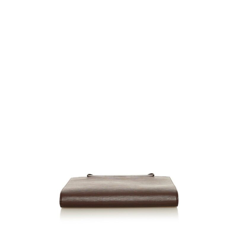 Louis Vuitton Epi Saint-Tropez Handbag Shoulder Bag M5246D Mocha Brown Leather Women's LOUIS VUITTON AWE - Image 4