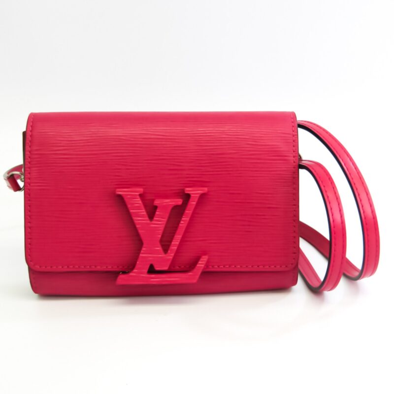 Louis Vuitton Epi Pochette Louise PM M42082 Women's Shoulder Bag Pivoine AWE