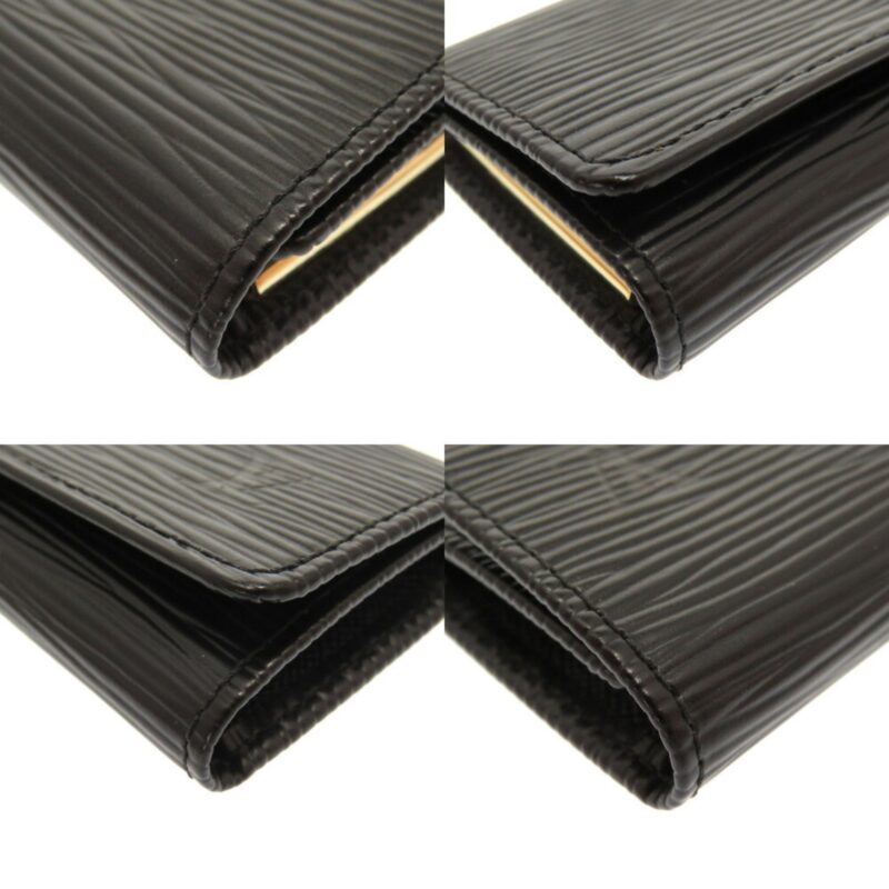 Louis Vuitton Epi Multicle 4 Black M63822 Row Key Case AWE - Image 8