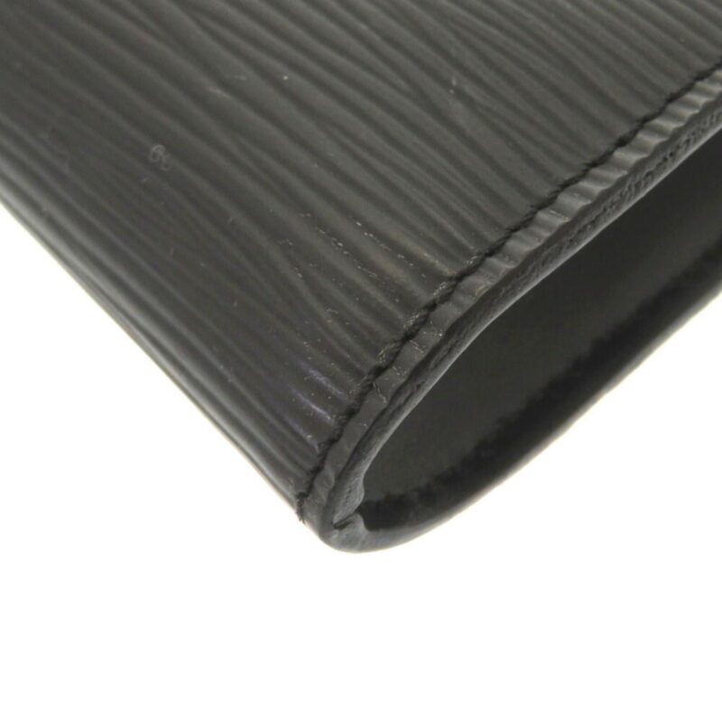 Louis Vuitton Epi Pochette Accessoir Noir M52942 Handbag Bag Black AWE - Image 6