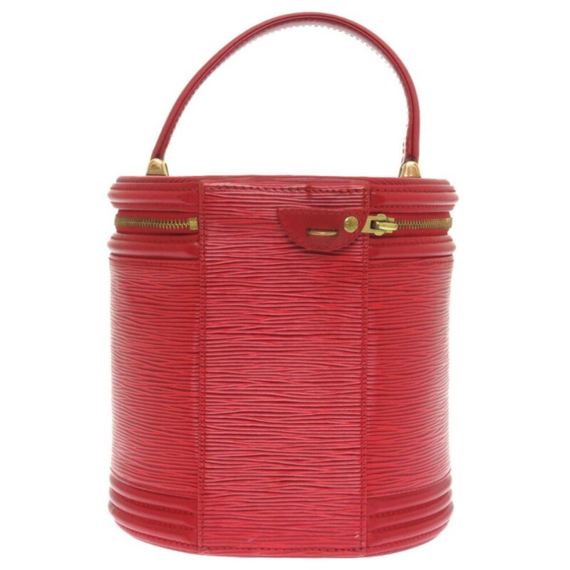 Louis Vuitton Epi Cannes Castilean Red M48037 Handbag Bag AWE - Image 2
