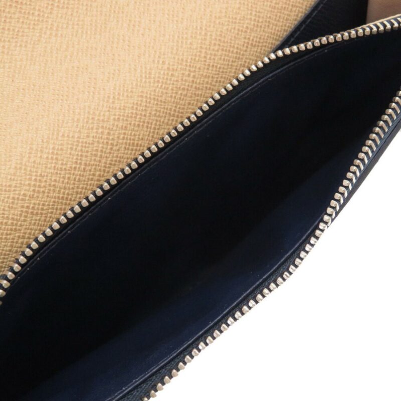 Louis Vuitton Epi Portefeuille Emily M60854 Leather Andigo Blue Long Wallet AWE - Image 8