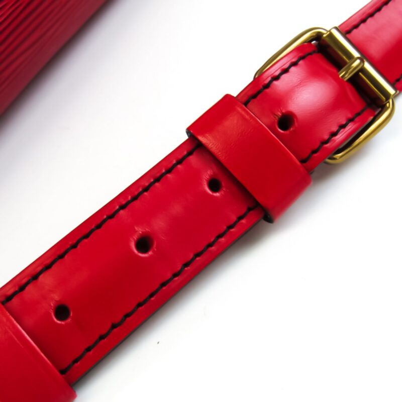 Louis Vuitton Epi Cartouchiere M52247 Women's Shoulder Bag Castilian Red AWE - Image 7