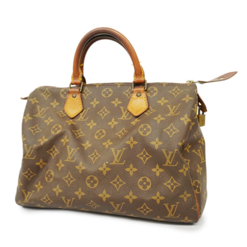 LOUIS VUITTON[3ca0374] Auth  Handbag Monogram Speedy 30 M41108 AWE - Image 10