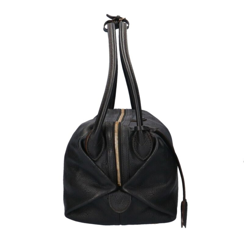 Louis Vuitton Galatea PM Mahina Shoulder Bag Noir Ladies AWE - Image 4