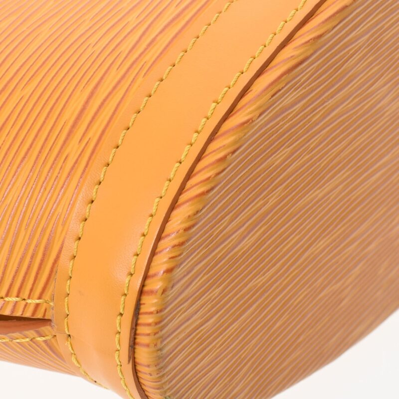 LOUIS VUITTON Epi San Jack Poignier Long Yellow M52339 Ladies Leather Shoulder Bag AWE - Image 6