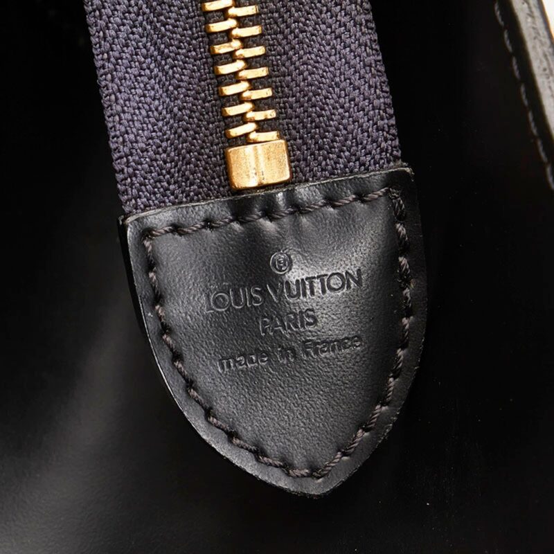 Louis Vuitton Epi Riviera Handbag M48182 Noir Leather Ladies LOUIS VUITTON AWE - Image 9