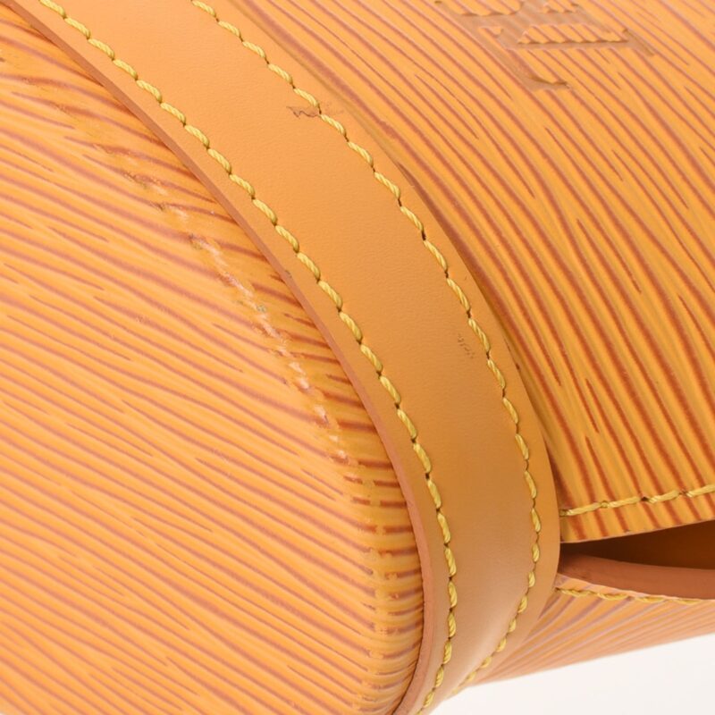 LOUIS VUITTON Epi San Jack Poignier Long Yellow M52339 Ladies Leather Shoulder Bag AWE - Image 7