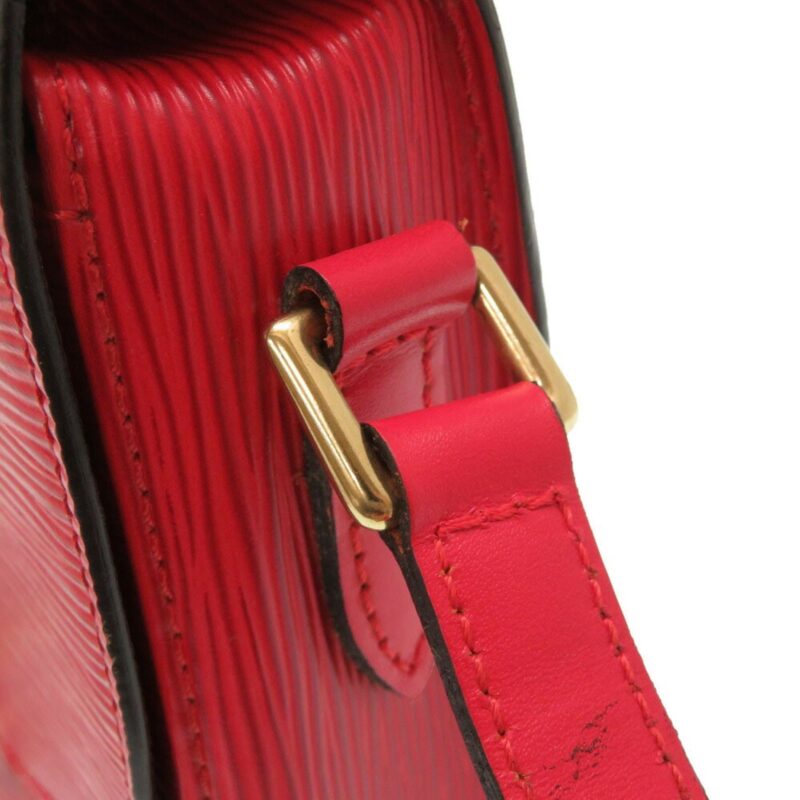 Louis Vuitton Epi Mini Saint-Cloud Castilian Red M52217 Shoulder Bag AWE - Image 8