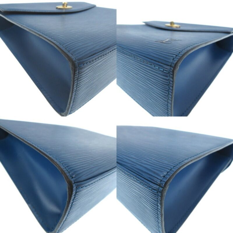 Louis Vuitton Epi Marzelb Handbag M52375 Toledo Blue AWE - Image 6