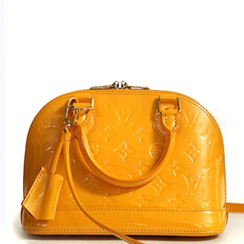 Louis Vuitton Handbag Verni Alma BB Denim Women's Men's AWE - Image 3