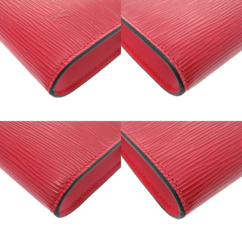 Louis Vuitton Epi Pochette Accessory Red M52947 Handbag 0193 LOUIS VUITTON AWE - Image 7