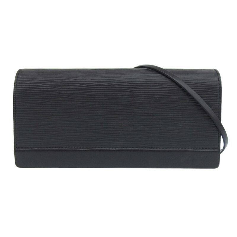 Louis Vuitton Epi Onfleur Clutch Bag Shoulder 2WAY Noir Black M52732 Light AWE