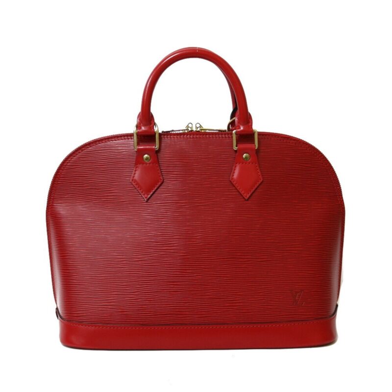 Louis Vuitton Handbag Epi Arma M52147 Red Castilean Ladies Leather AWE